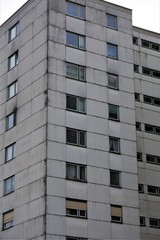 modern building with windows