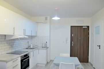 New apartment with kitchenette
