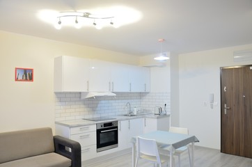 New apartment with kitchenette