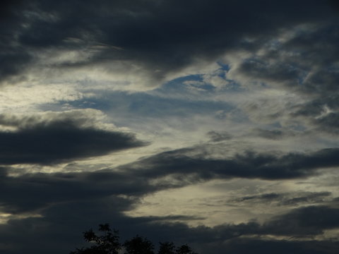 clouds in the sky