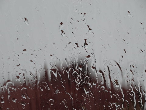 rain drops on the window