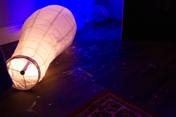 Crime Scene - Burglary with Broken Glass