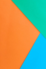 New Minimal Flat design. Colorful new Paper modern background. Bright colors for fresh and modern graphics. Abstract background with linear geometric composition for social network banner. Two colors