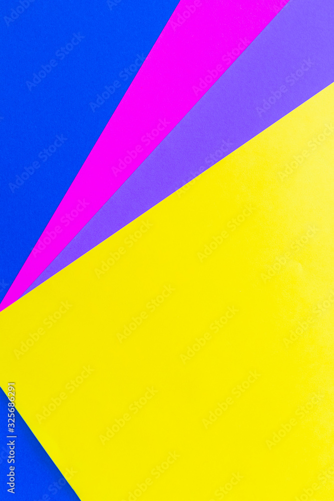 Poster new minimal flat design. colorful new paper modern background. bright colors for fresh and modern gr