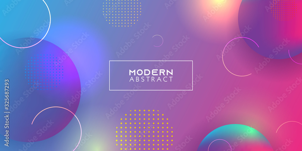 Poster colorful geometric background. modern elements compositions with gradient and lights. vector eps 10.
