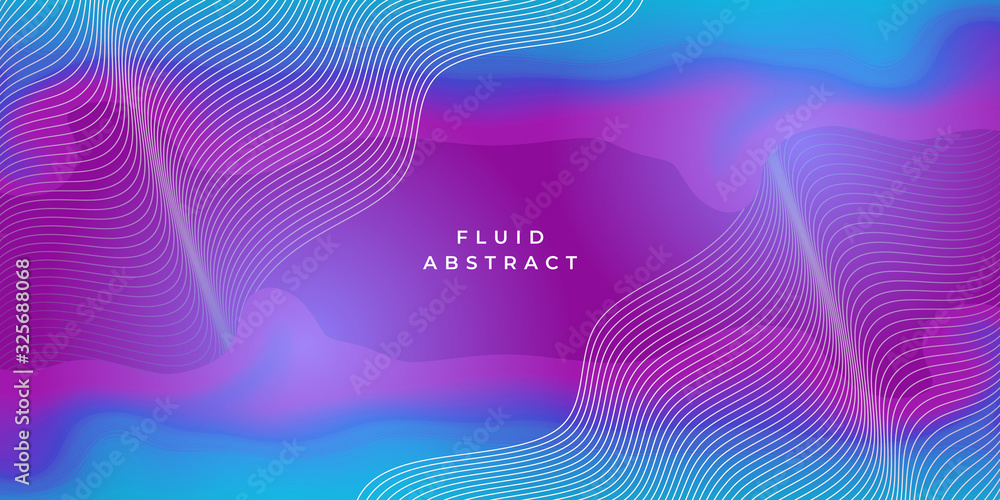 Poster liquid color background design. fluid gradient shapes composition. vector illustration eps 10.