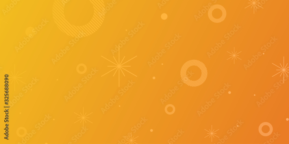 Poster gradient geometric shape background with dynamic circle abstract