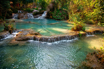 Kuang Si Waterfall, Luang Prabang, Laos