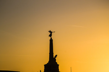 Silhouette of an Angel 