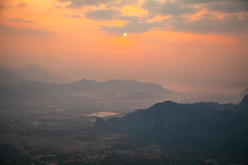 Pha Ngern Cliff View Point 2, Vang Vieng, Laos