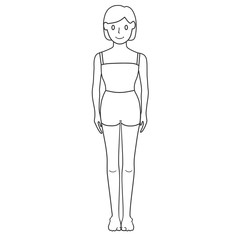 illustration of a woman 