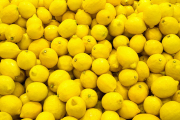 many of fresh lemons closeup wallpaper