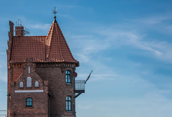 Lotsenhaus am Hafen von Stralsund