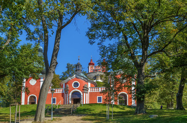 Naklejka premium Calvary Banska Stiavnica, Slovakia