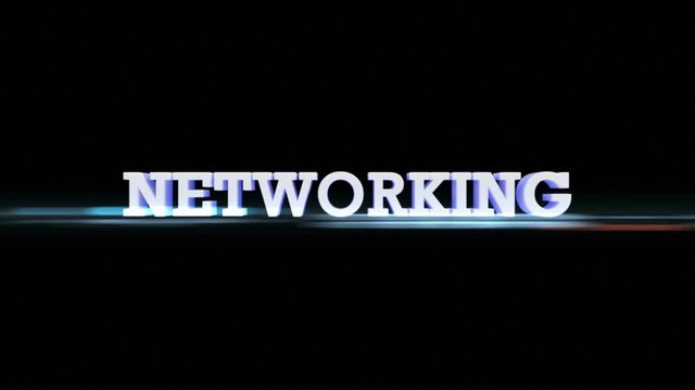 Social Network Keywords Text Animation, Rendering, Background, Loop, 4k