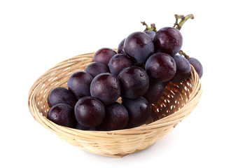 Grape isolated on white