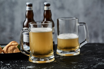Beer in glass