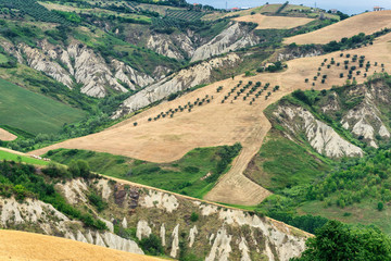 Landscape in the Natural Park of Atri, Abruzzo