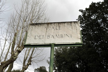 nomi delle strade e piazze di roma,italia