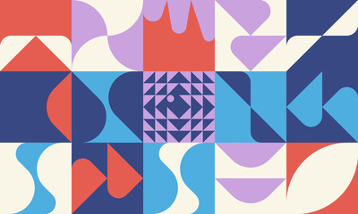 Digital Design Abstract Vector Pattern