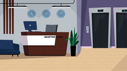 Reception desk - Background