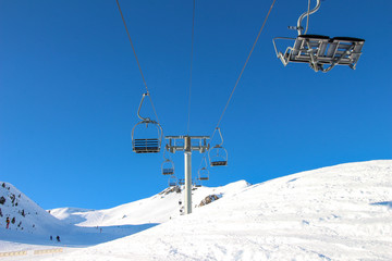 Ski Lift - Montgenèvre, France 