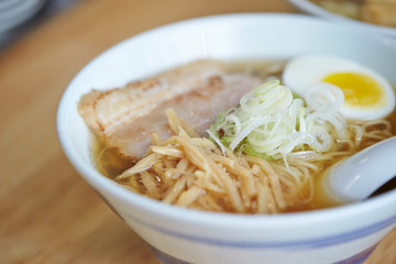 Japanese ramen noodle, soy sauce flavor 
