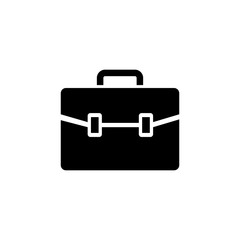 Briefcase icon vector. Briefcase vector icon