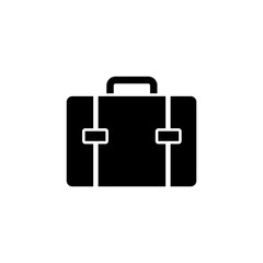 Briefcase icon vector. Briefcase vector icon