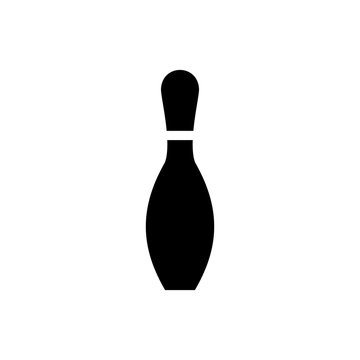recommend clip art: Bowling game Pin Icon vector. Bowling icon. pin ball
