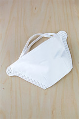 Disposable medical protective respiratory breathing mask against influenza