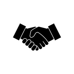 Business handshake. Handshake icon vector. contract agreement. Handshake. Deal. Done. partnership icon