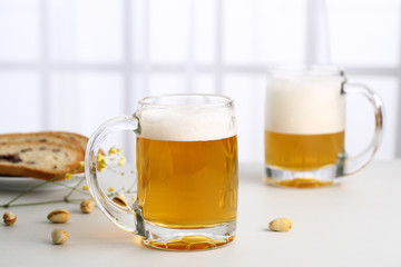 Beer in glass 