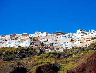 Fototapeta na wymiar Oia Santorini