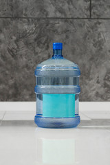 Large delivered water at home interior