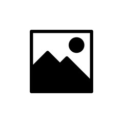 Picture icon isolated on white background. Picture vector icon. photo gallery icon vector