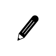 Pencil icon isolated on white background. Pencil vector icon. edit
