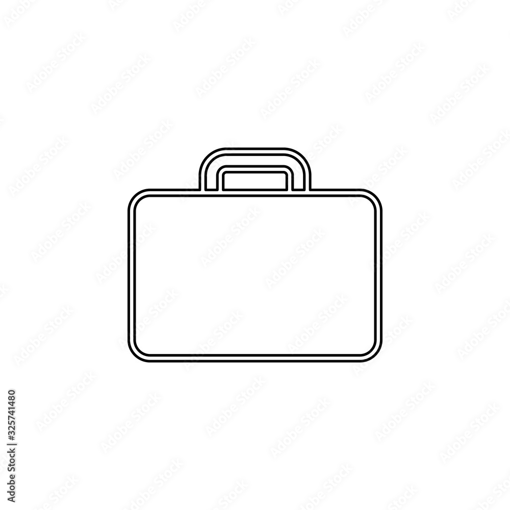 Poster diplomat icon. simple thin line, outline vector of web icons for ui and ux, website or mobile applic