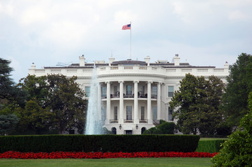 Fototapeta na wymiar The White House in Washington DC.