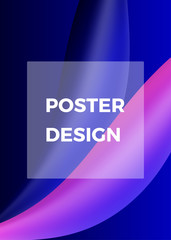 modern Liquid color background design, Futuristic design poster. Eps10