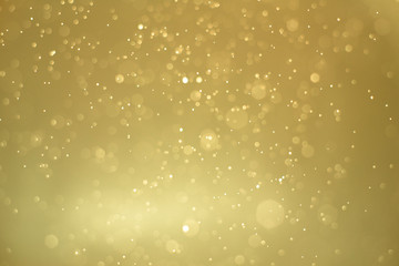 abstract golden background with stars