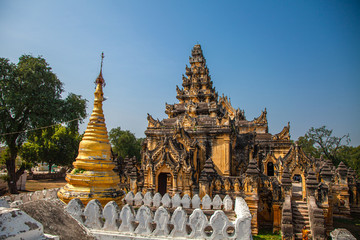 Maha Aungmye Bonzan Monastery, Inn Wa, Myanmar