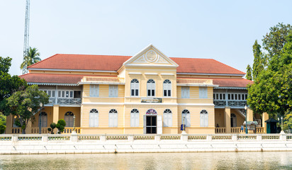 Parliamentary Council Colonial art Located in the outer royal court Used as a building to display the history and important events of Bang Pa-In Palace.