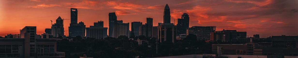 Charlotte North Carolina Sunset