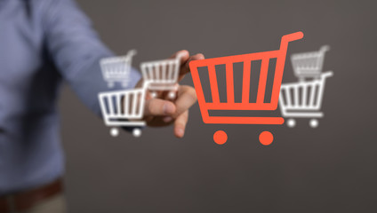 Shopping cart as part of the network in hand . The concept of Innovation in e-Commerce.