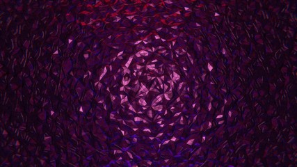 3d Aluminum abstract blue, purple, pink, silver metal background illustration.