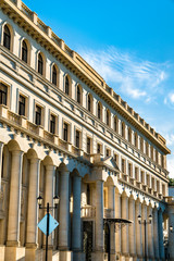 Historic building in the city centre of Astrakhan, Russia