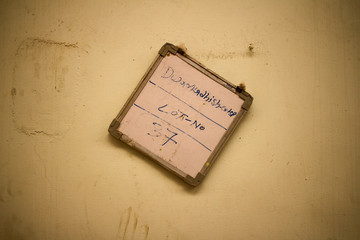 Old factory sign