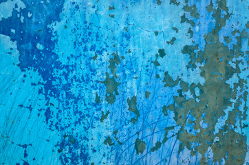 rusty metal dirty wall