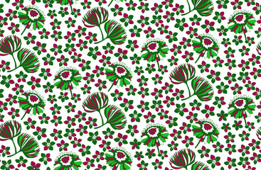Seamless walpaper pattern vectoer illustration